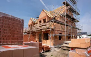 Construction Site Of An New Built House